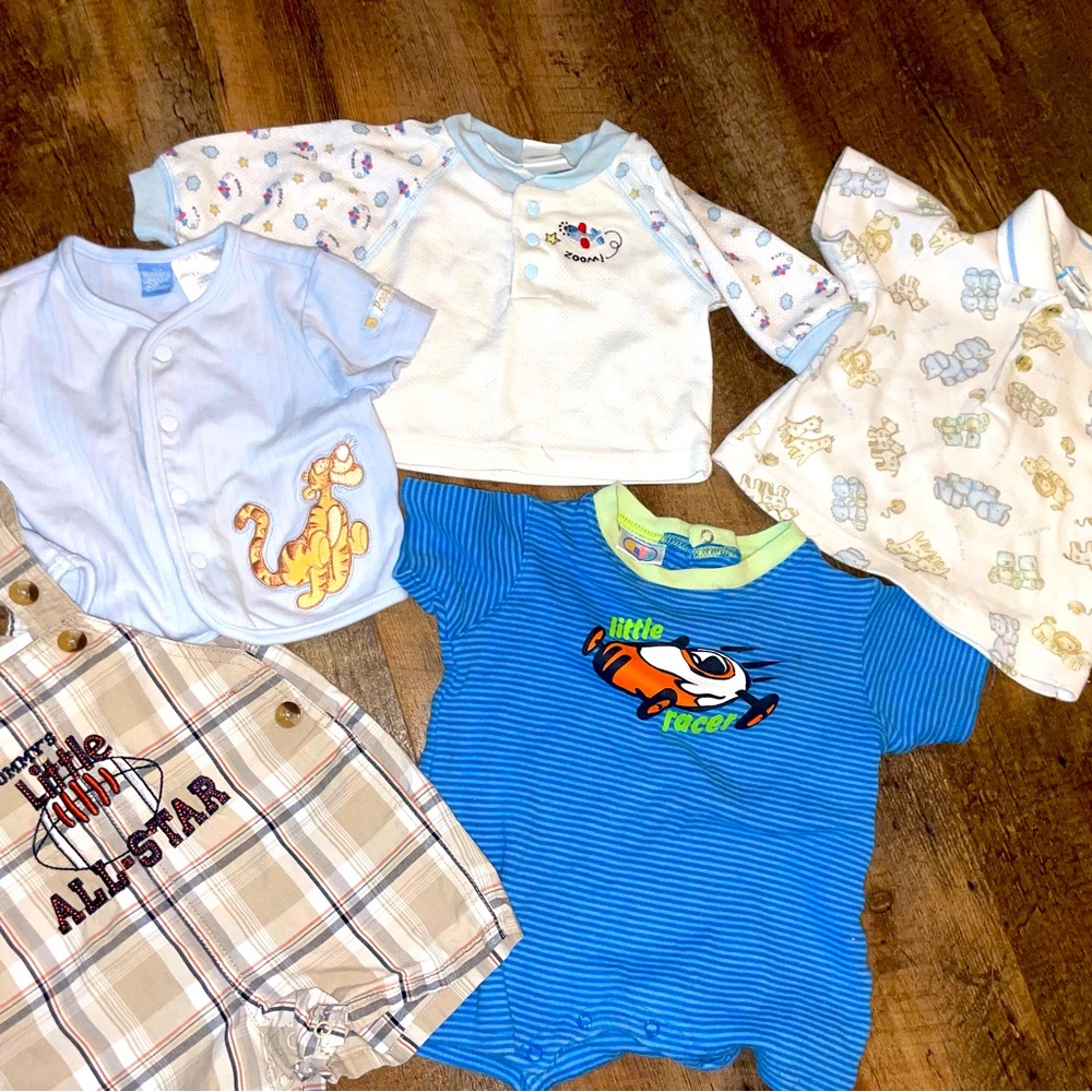 1980s to early 2000 vintage boy clothes. Ranges from 3/6 months to 4T-